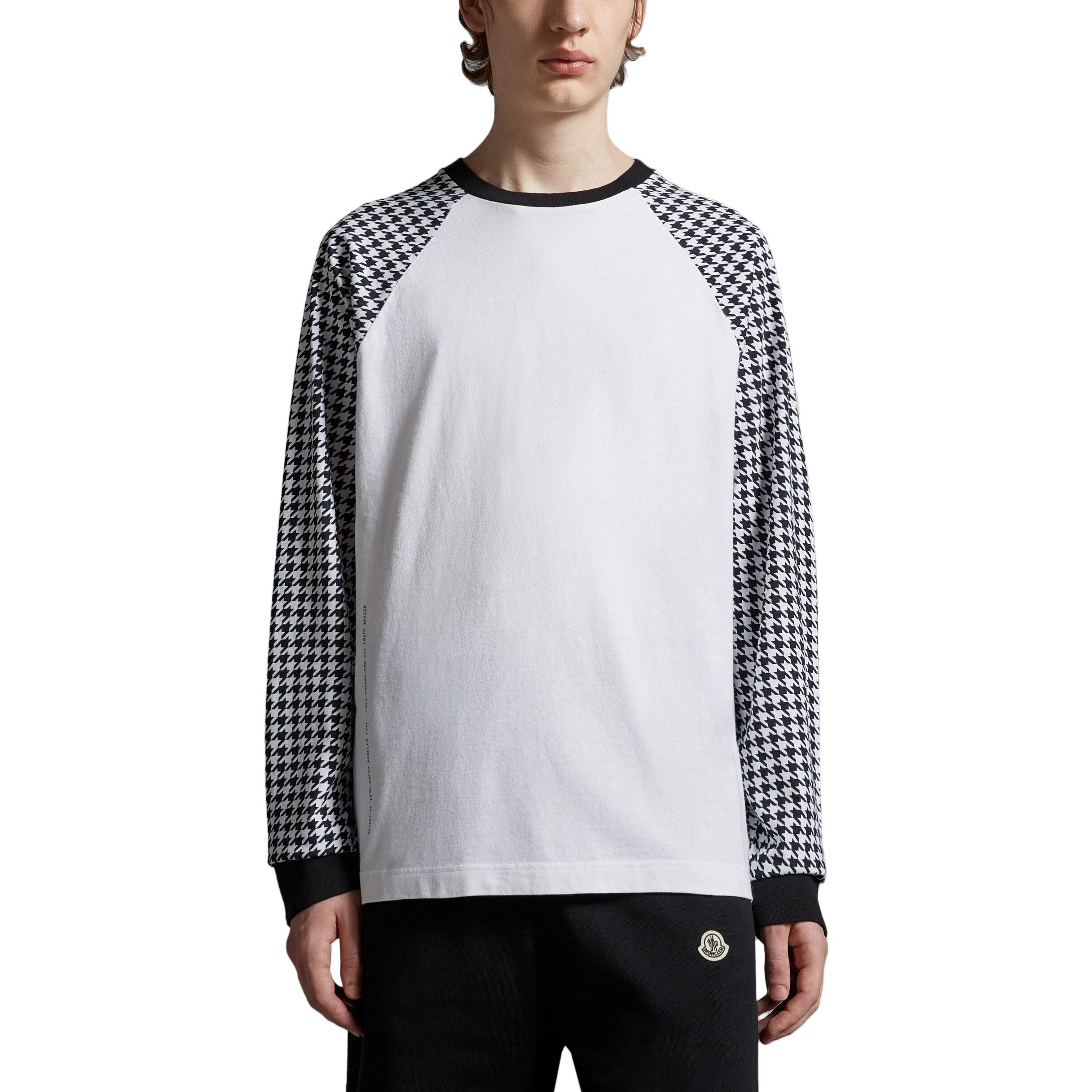 【代購】Moncler X Fragment Hiroshi Fujiwara Houndstooth Longsleeve