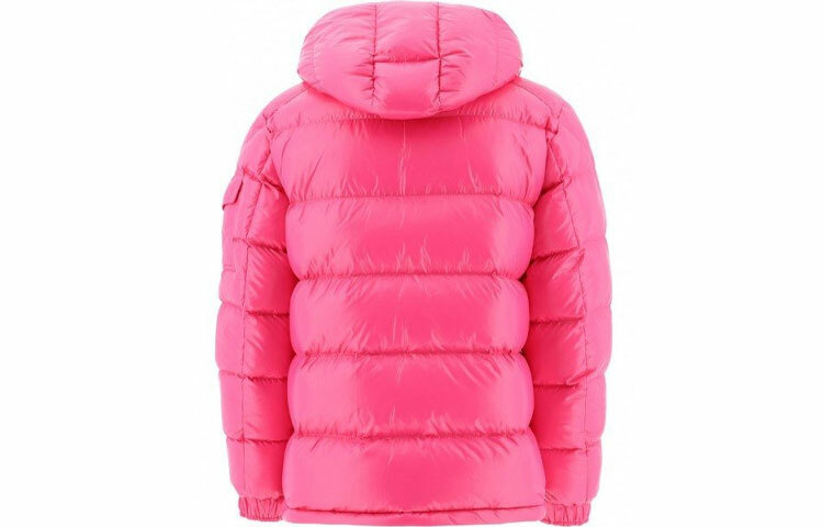 【代購】Moncler Maya Hooded Puffer Shiny Jacket 'Pink'