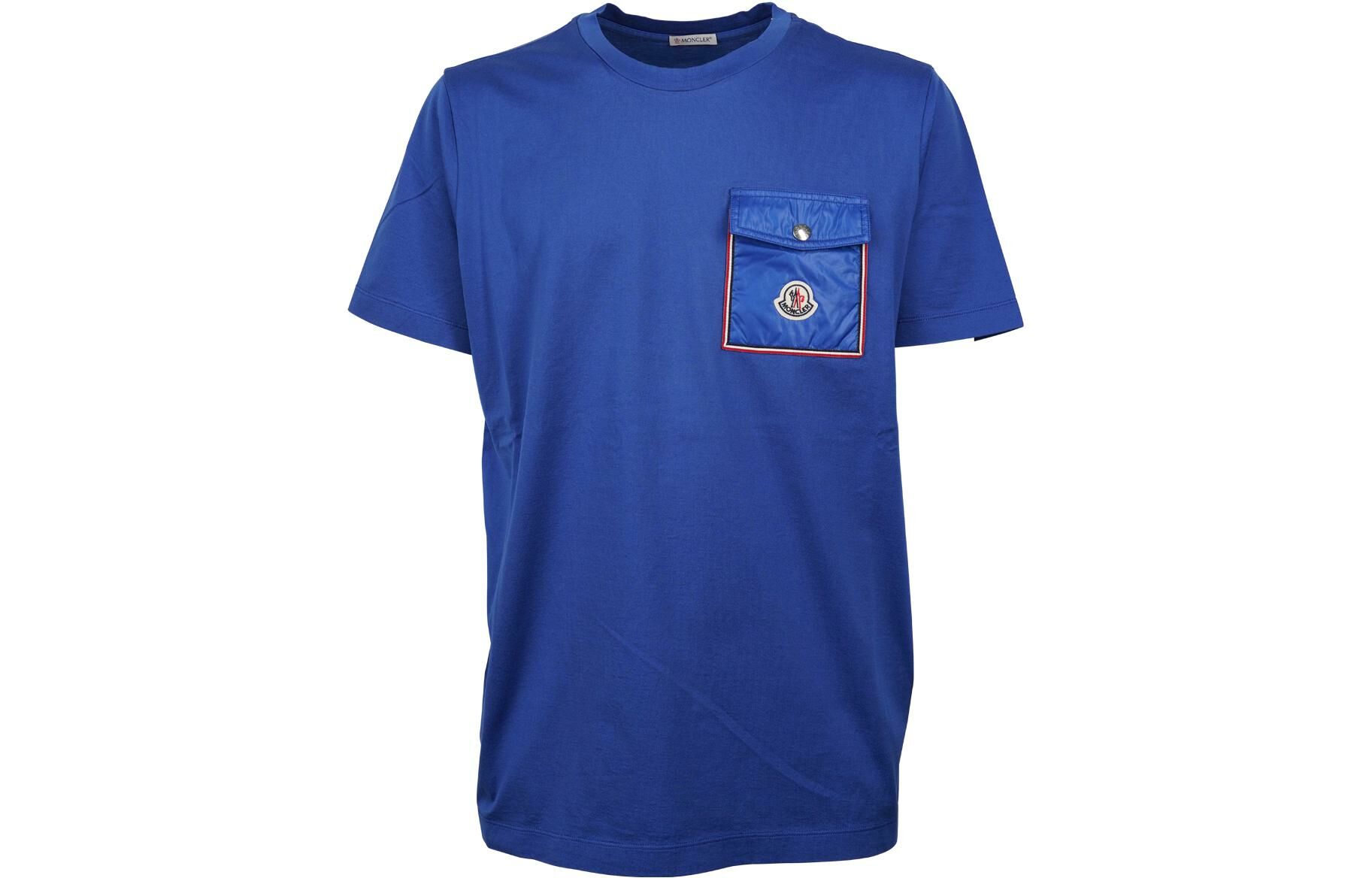 【代購】Moncler T-Shirts Men Blue