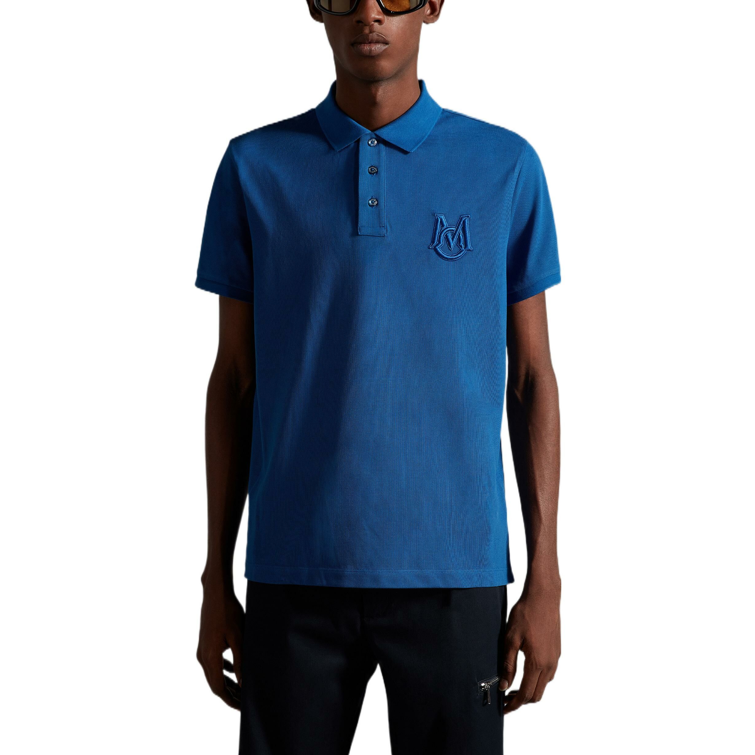 【代購】Moncler Polo Shirts Men Blue