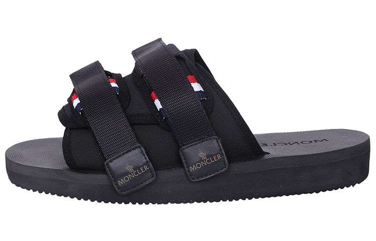 【代購】Moncler Logo Patch Slidework Sandals