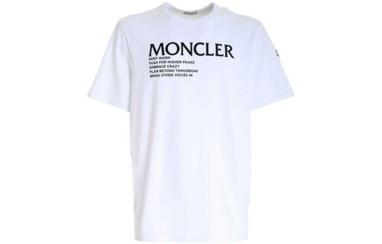 【代購】Moncler SS22 T-Shirts Men White