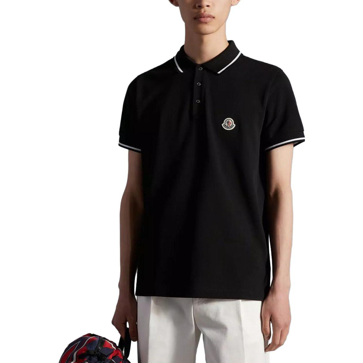 【代購】Moncler Polo Shirts Men Black