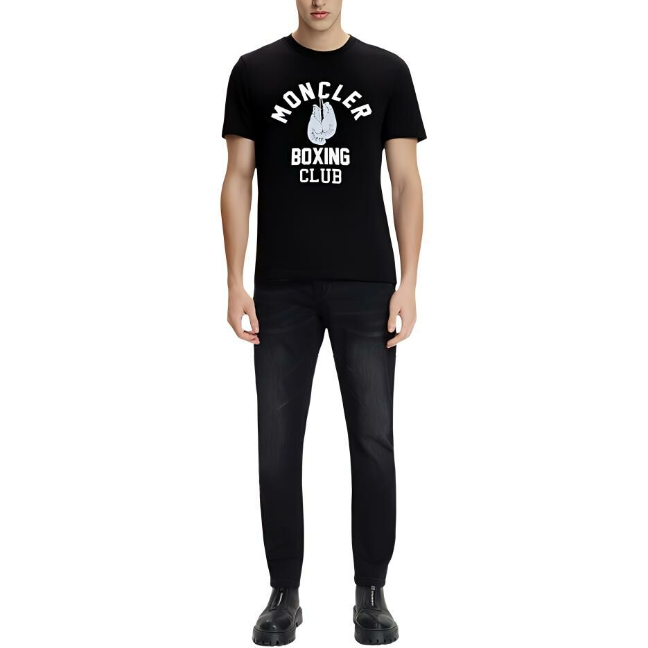 【代購】Moncler Logo print Cotton T shirt