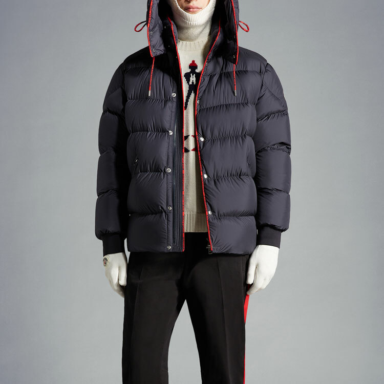 【代購】Moncler Amarante Jacket Navy Red