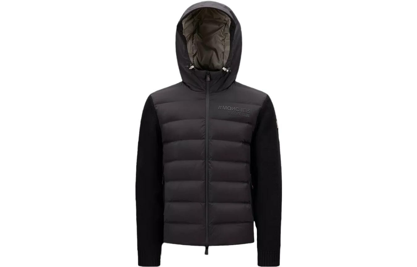 【代購】Moncler Padded Corduroy Collection Down Jacket Men's Black