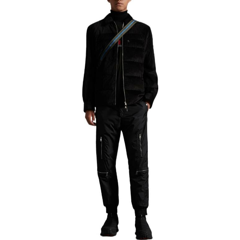 【代購】Moncler Corduroy Padded Bomber Jacket
