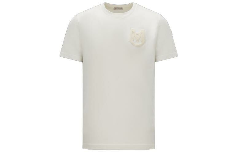 【代購】Moncler T-Shirts Men Raw White
