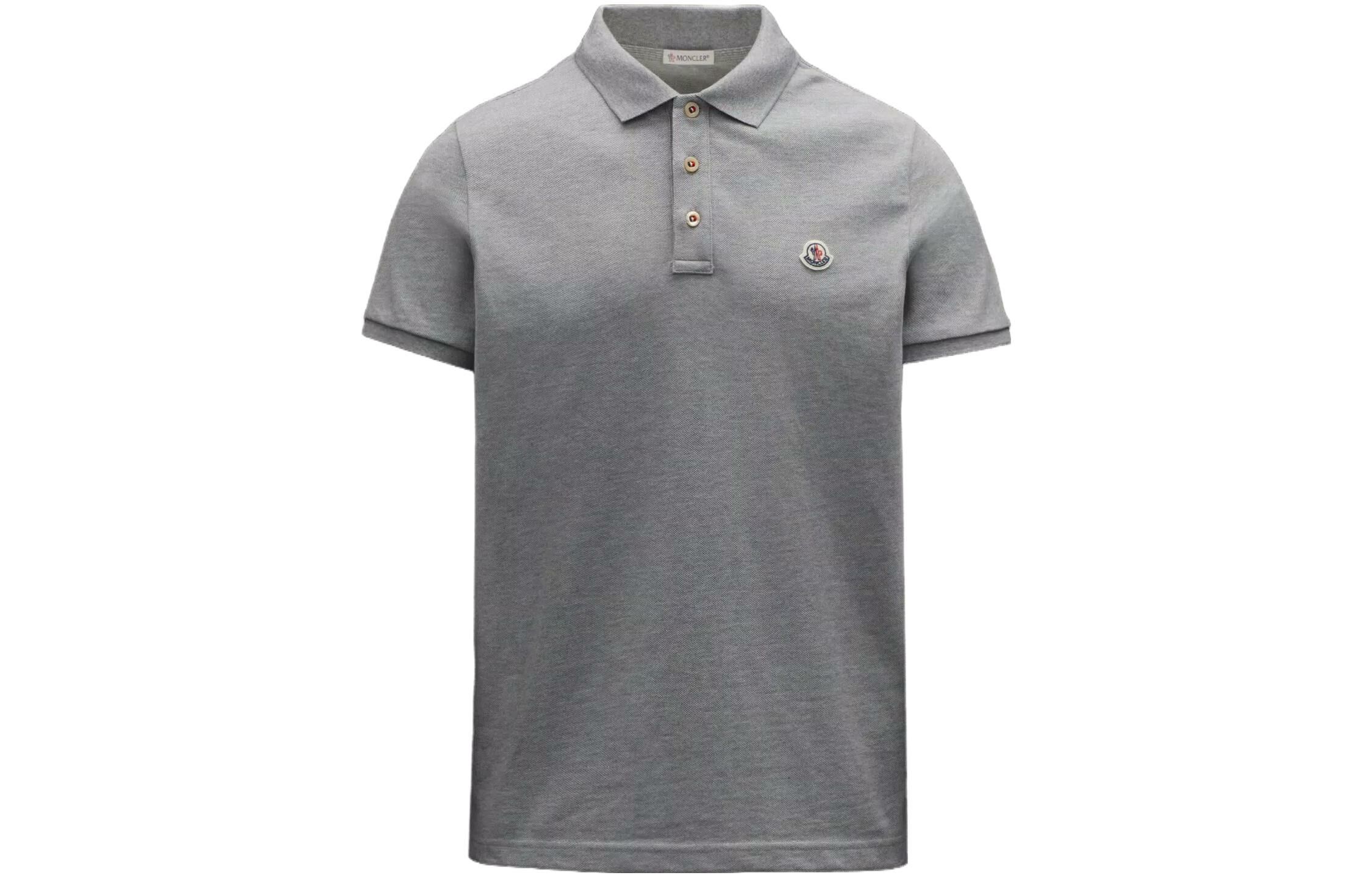 【代購】Moncler SS23 Polo Shirt Men's Gray