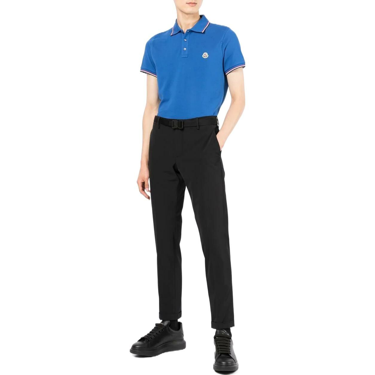 【代購】Moncler SS22 Polo Shirts Men Blue