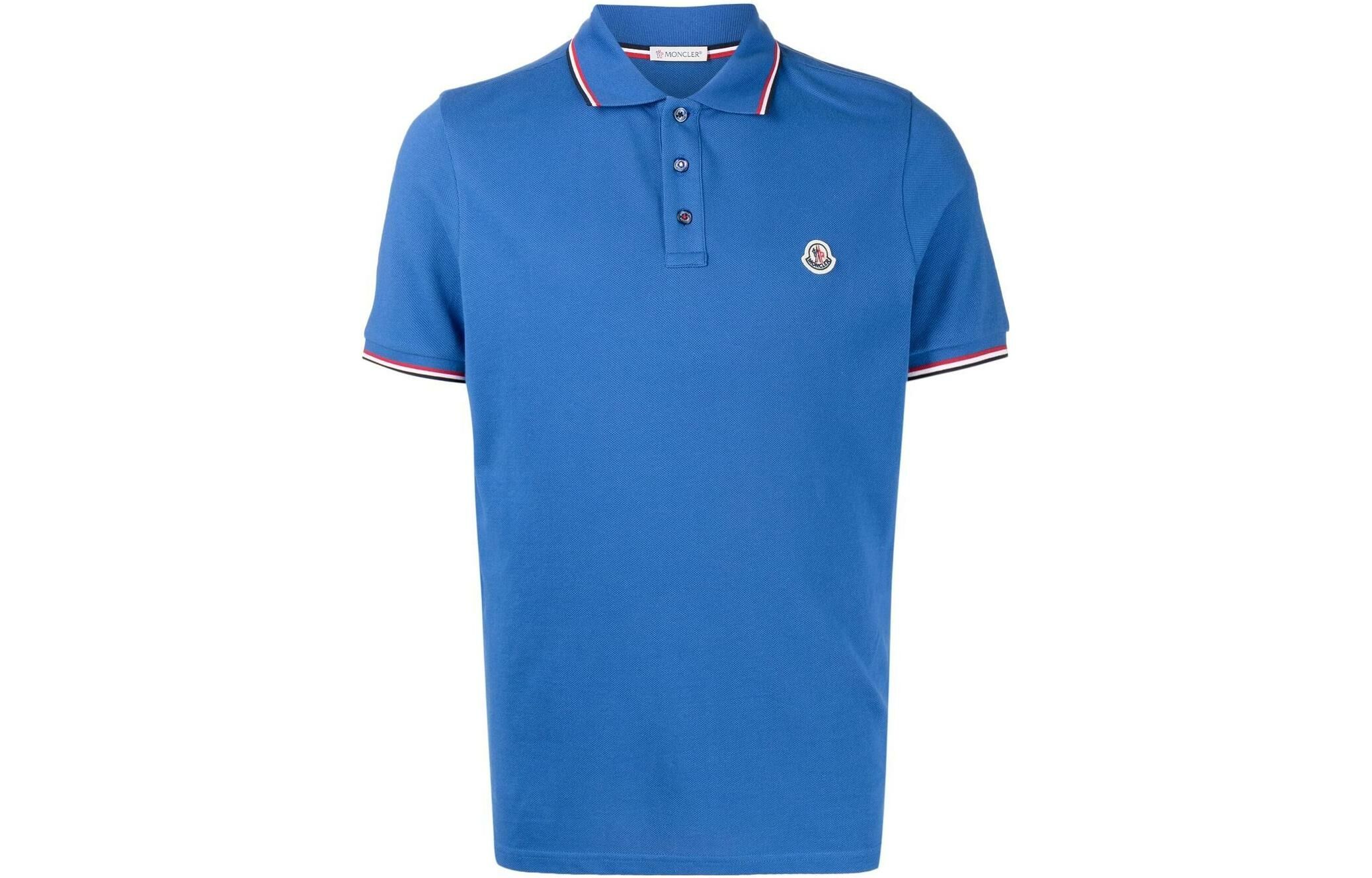 【代購】Moncler SS22 Polo Shirts Men Blue