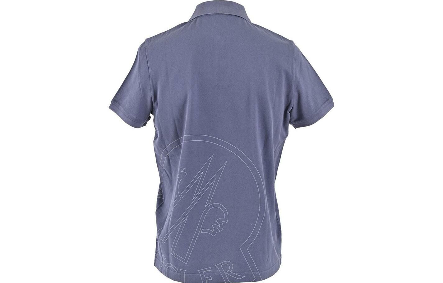 【代購】Moncler Polo Shirts Men Navy Blue