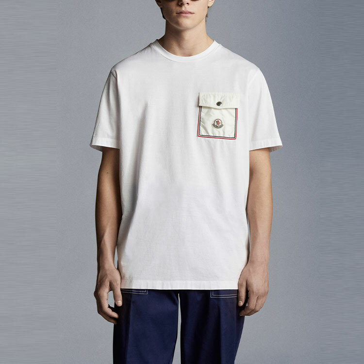 【代購】Moncler SS22 T-Shirts Men White
