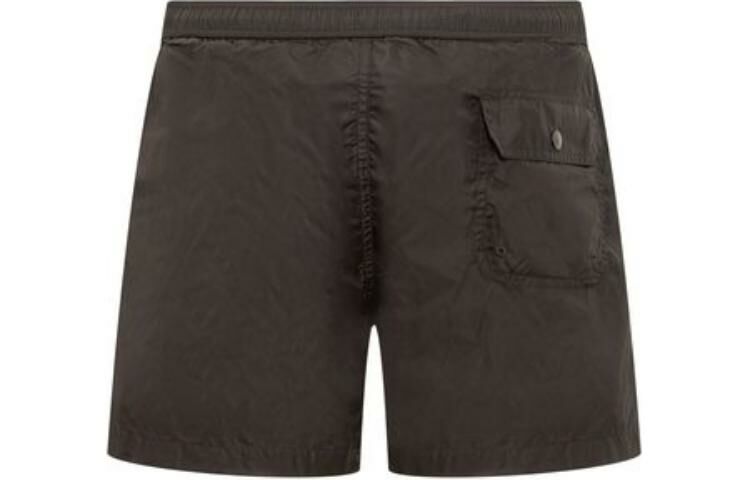 【代購】Moncler Logo Patch Detail Elastic Waist Swim Shorts