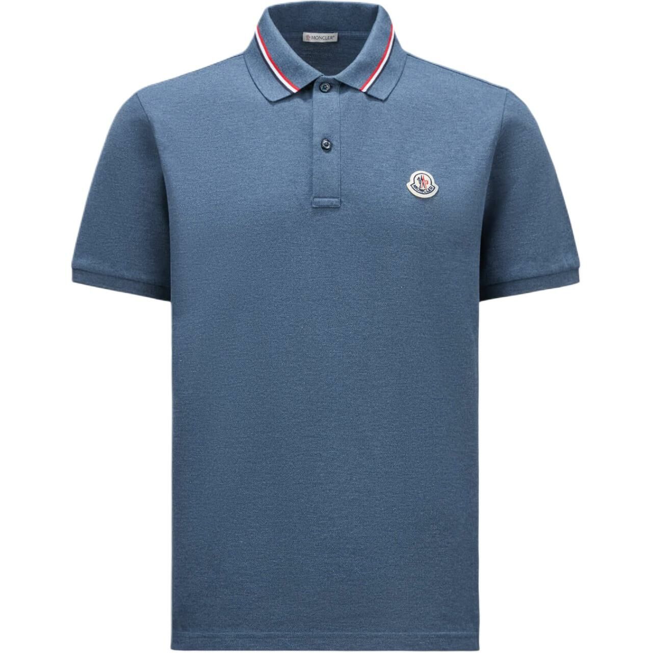 【代購】Moncler Logo patch Piqué Polo Shirt