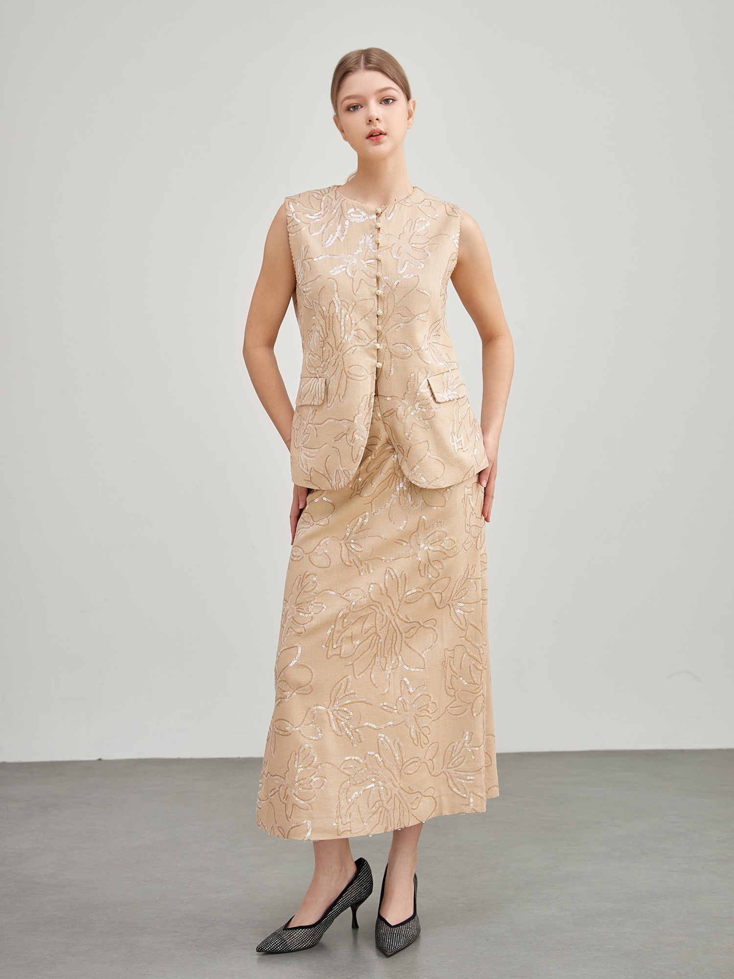 mi-tu 新中式風半身裙