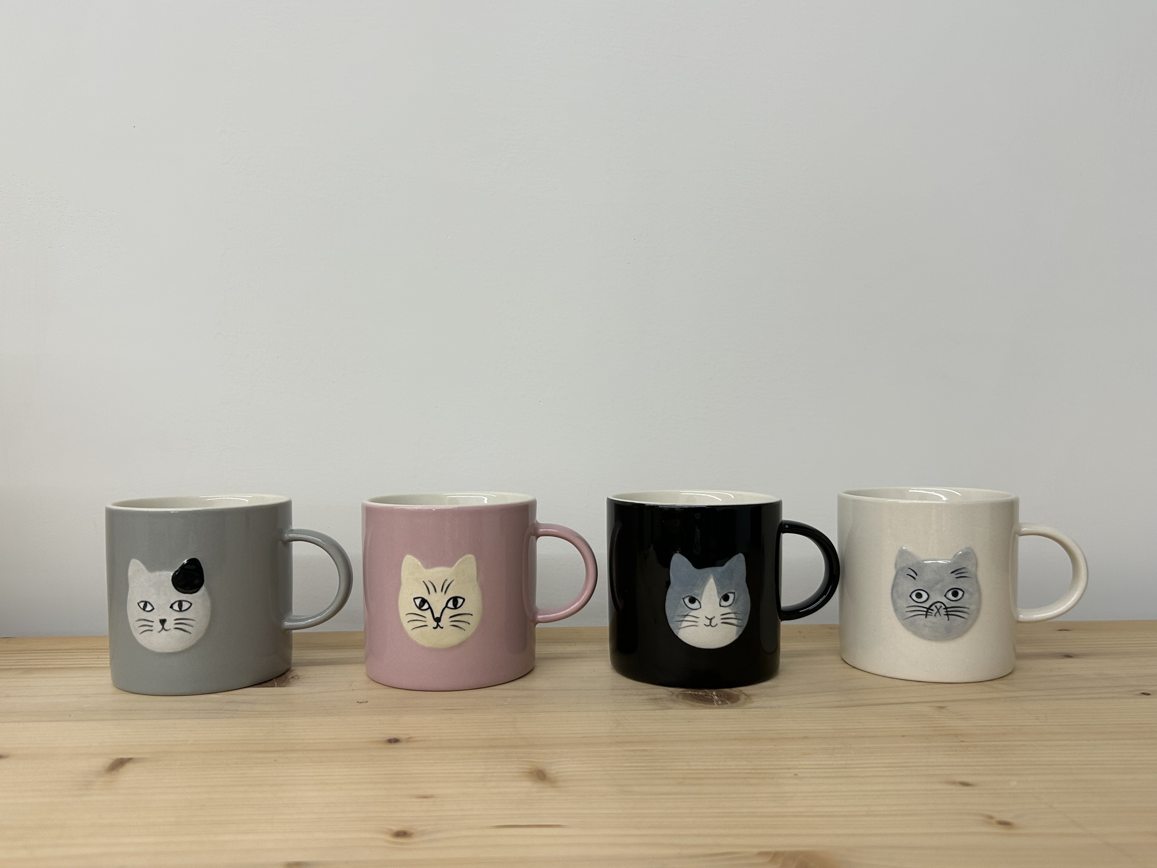 松尾美雪 cat face 馬克杯