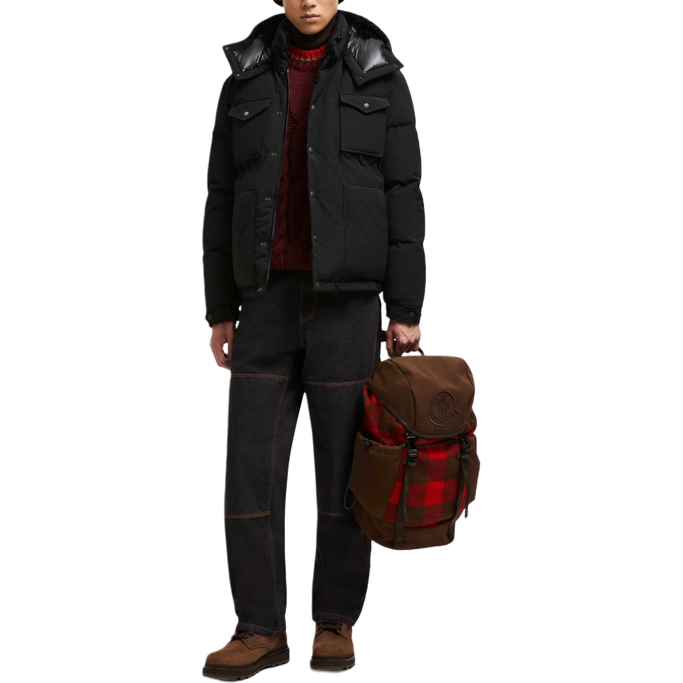 【代購】Moncler Fornas Hooded Short Padded Jacket