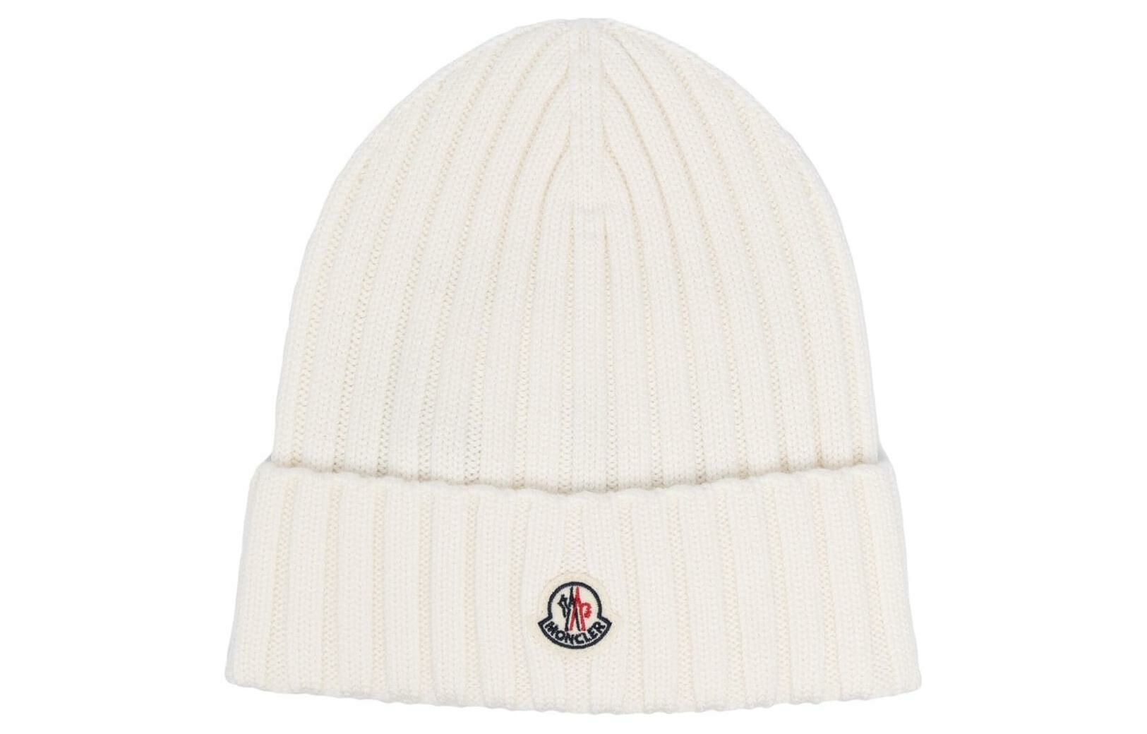 【代購】Moncler Logo appliqué Beanie Hat