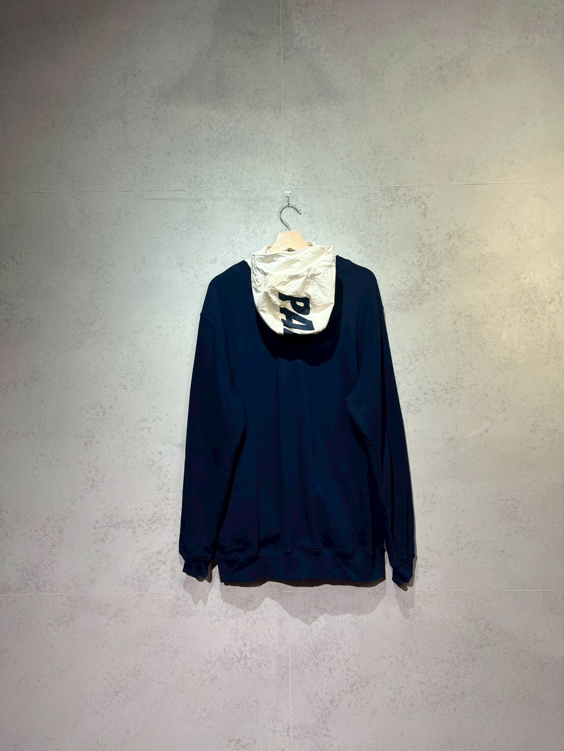 PALACE Twill 1/4 Hood Navy SIZE L