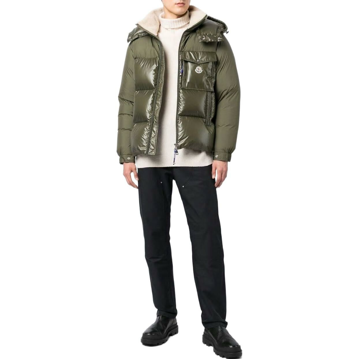 【代購】Moncler FW22 Down Jacket Men's Green