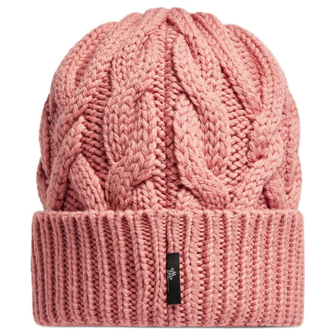 【代購】Moncler Logo Embroidered Ribbed Beanie