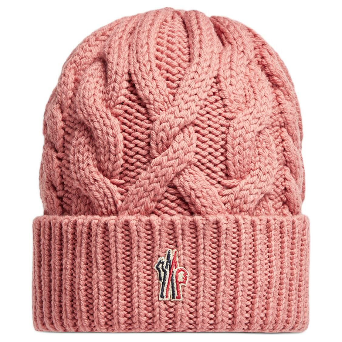 【代購】Moncler Logo Embroidered Ribbed Beanie