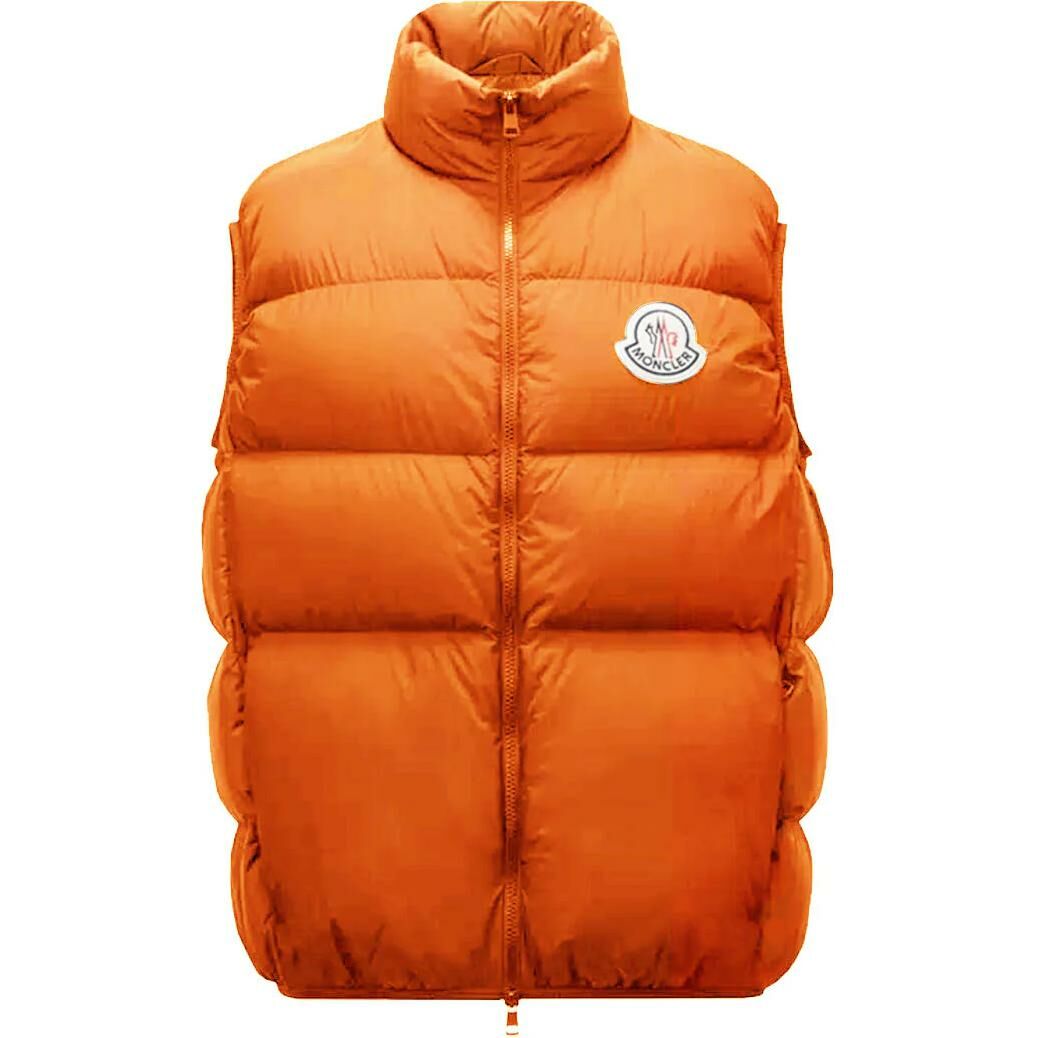 【代購】Moncler Logo Patch Zip Up Vest
