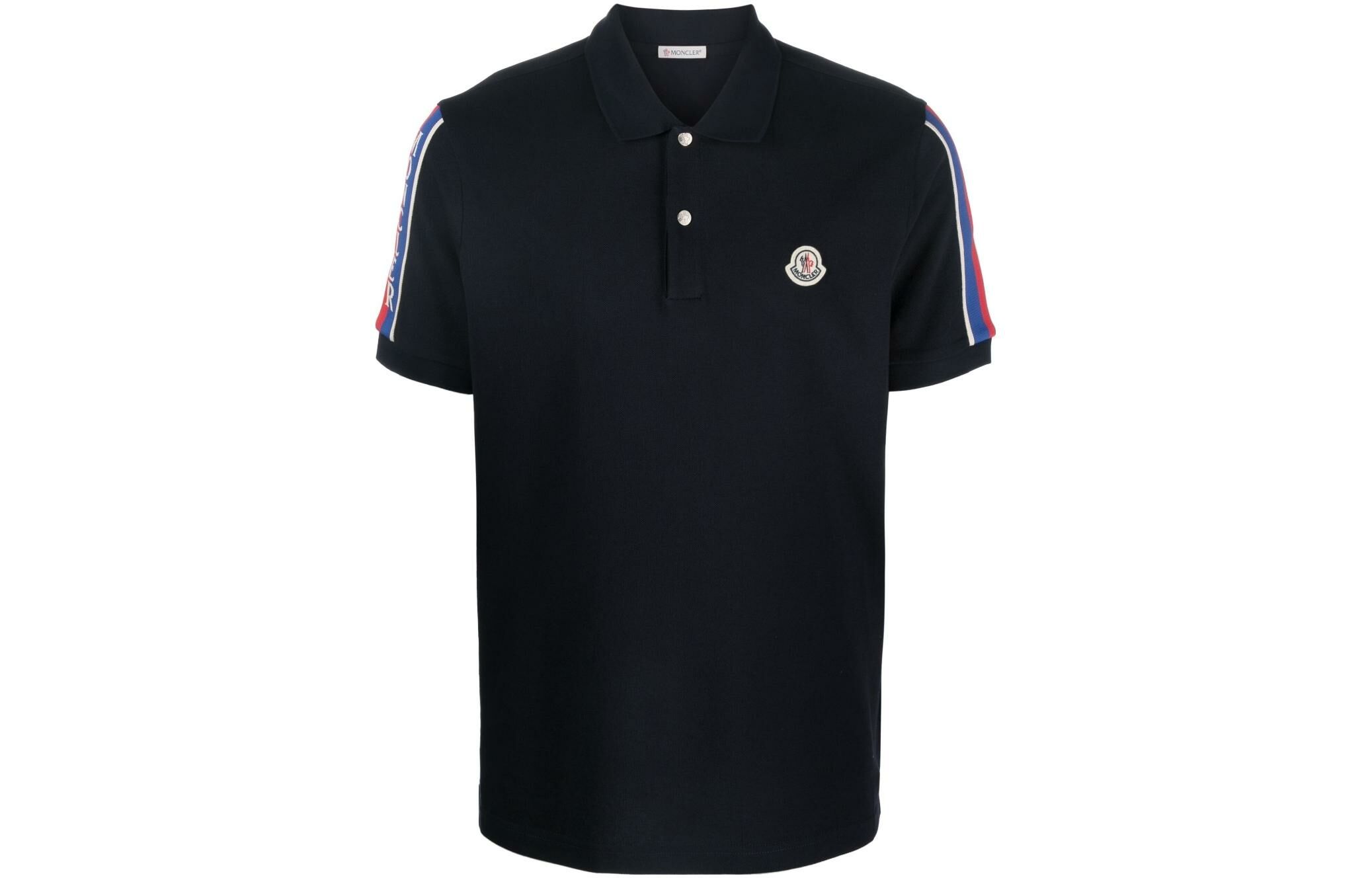 【代購】Moncler Logo stripe Polo Shirt