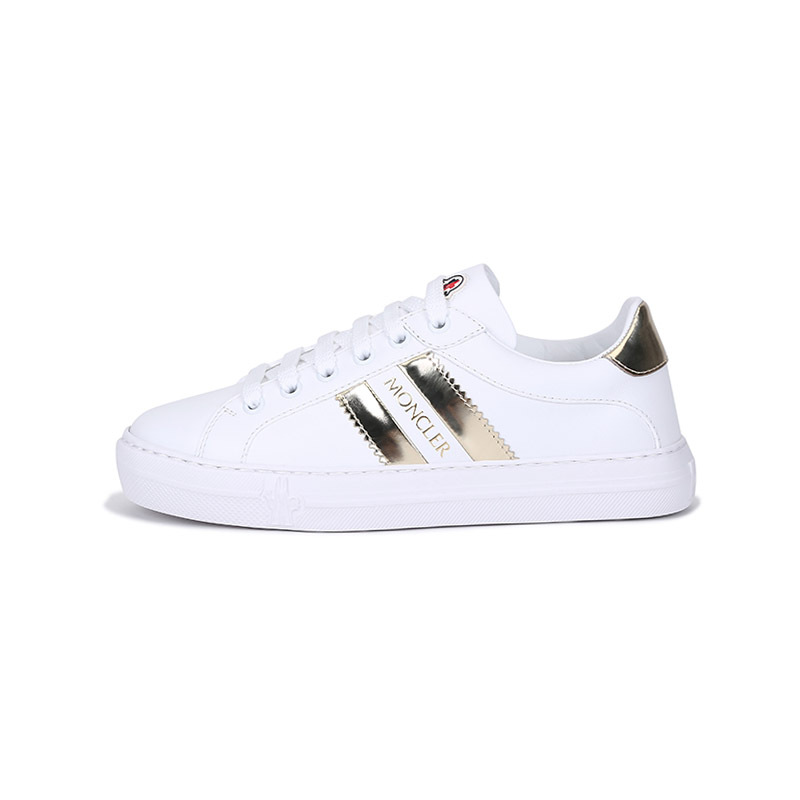 【代購】Moncler Stylish Skateboarding Shoes Women's White