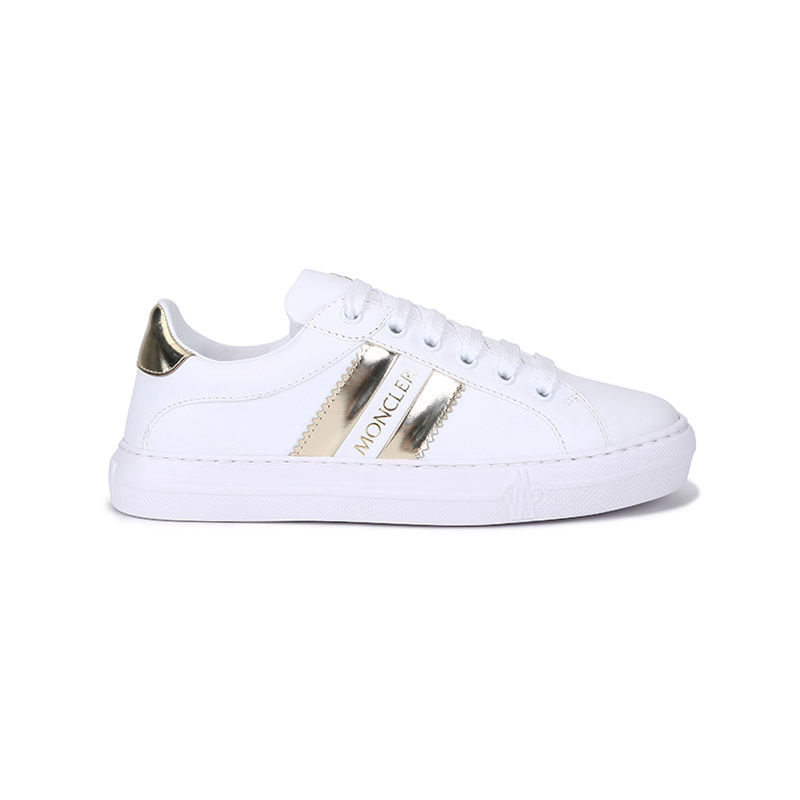 【代購】Moncler Stylish Skateboarding Shoes Women's White