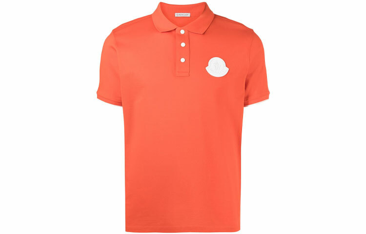 【代購】Moncler FW21 Polo Shirts Men Orange