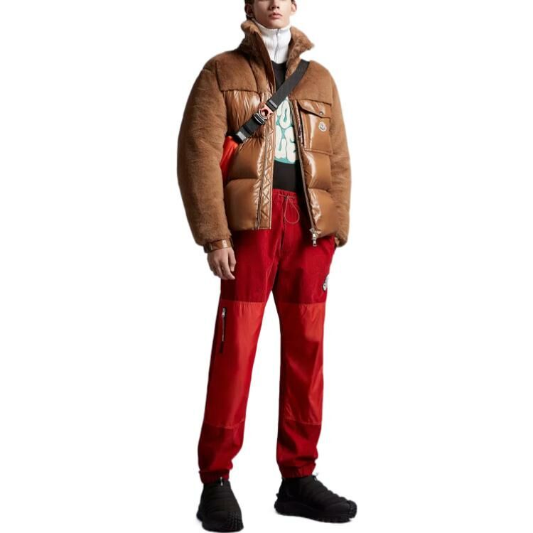 【代購】Moncler Logo Patch Corduroy Pants