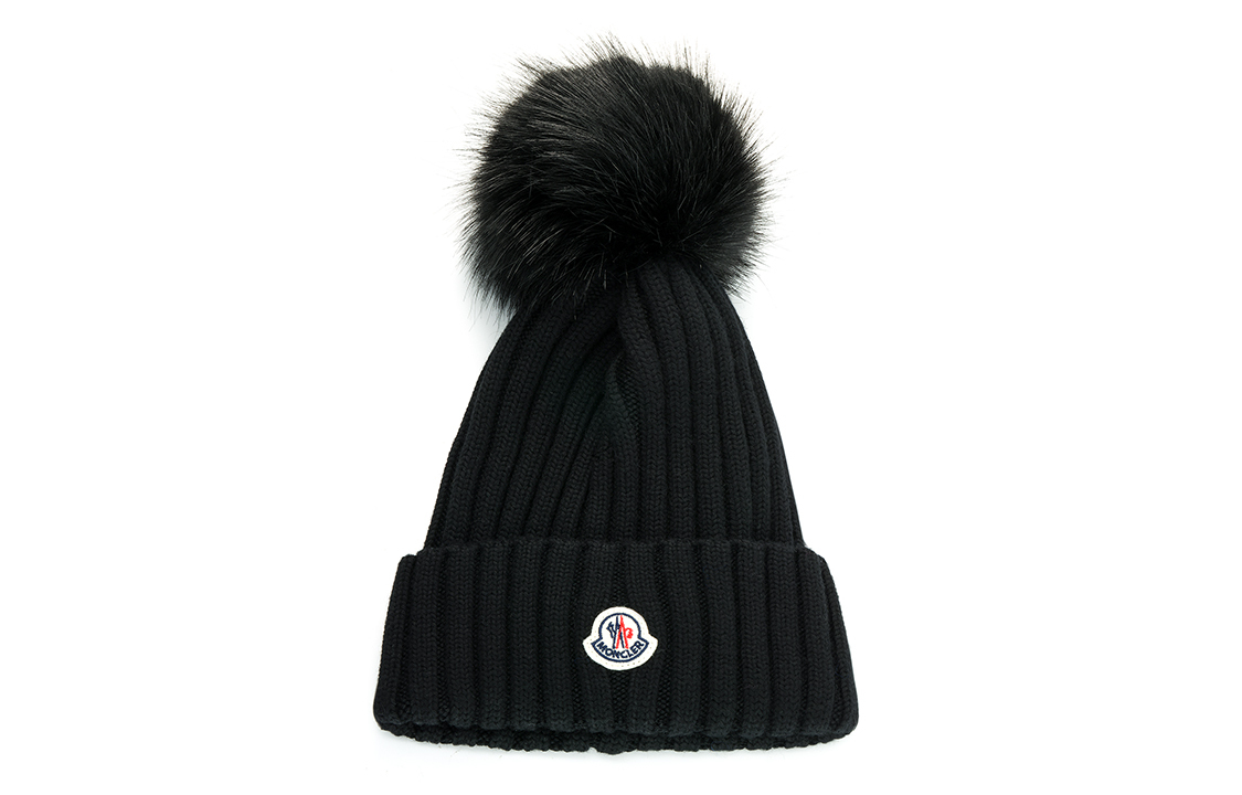 【代購】Moncler Pompom detail Wool Beanie