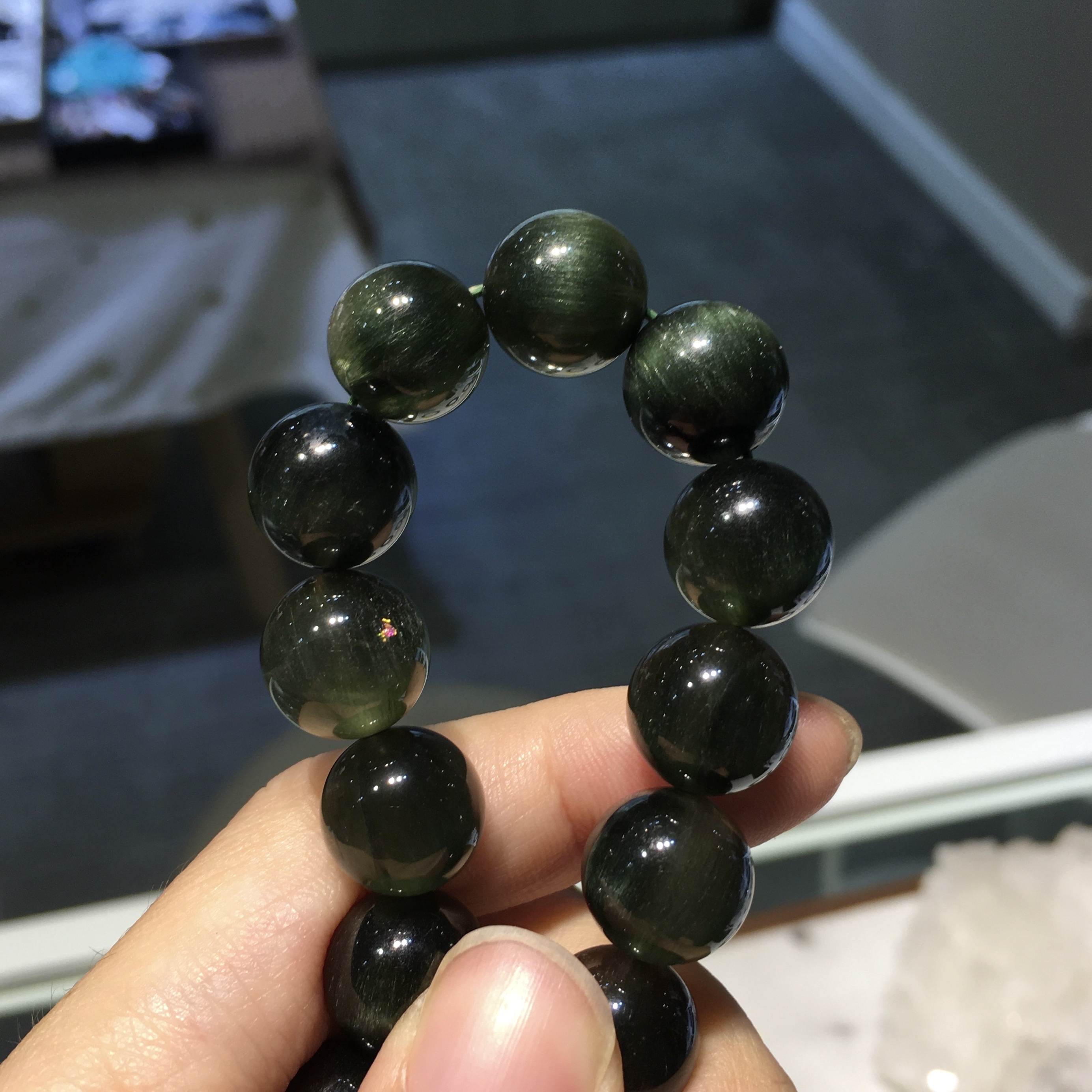 綠髮晶手串 41134 12.5mm