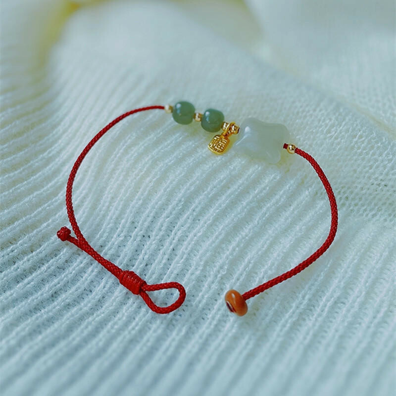 手鍊 手環 紅繩手鍊 和田玉手鍊 老虎手鍊 本命年 生肖手鍊 編織手鍊 飾品 兒童手鍊 保平安 驅邪避煞 禮物 164