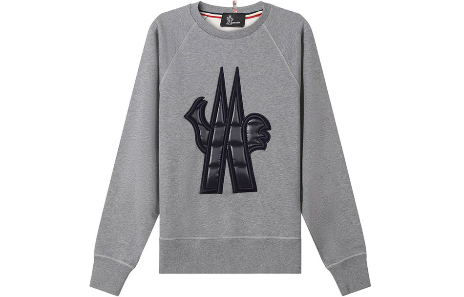【代購】Moncler Grenoble Series Sweatshirts Men Dark Gray