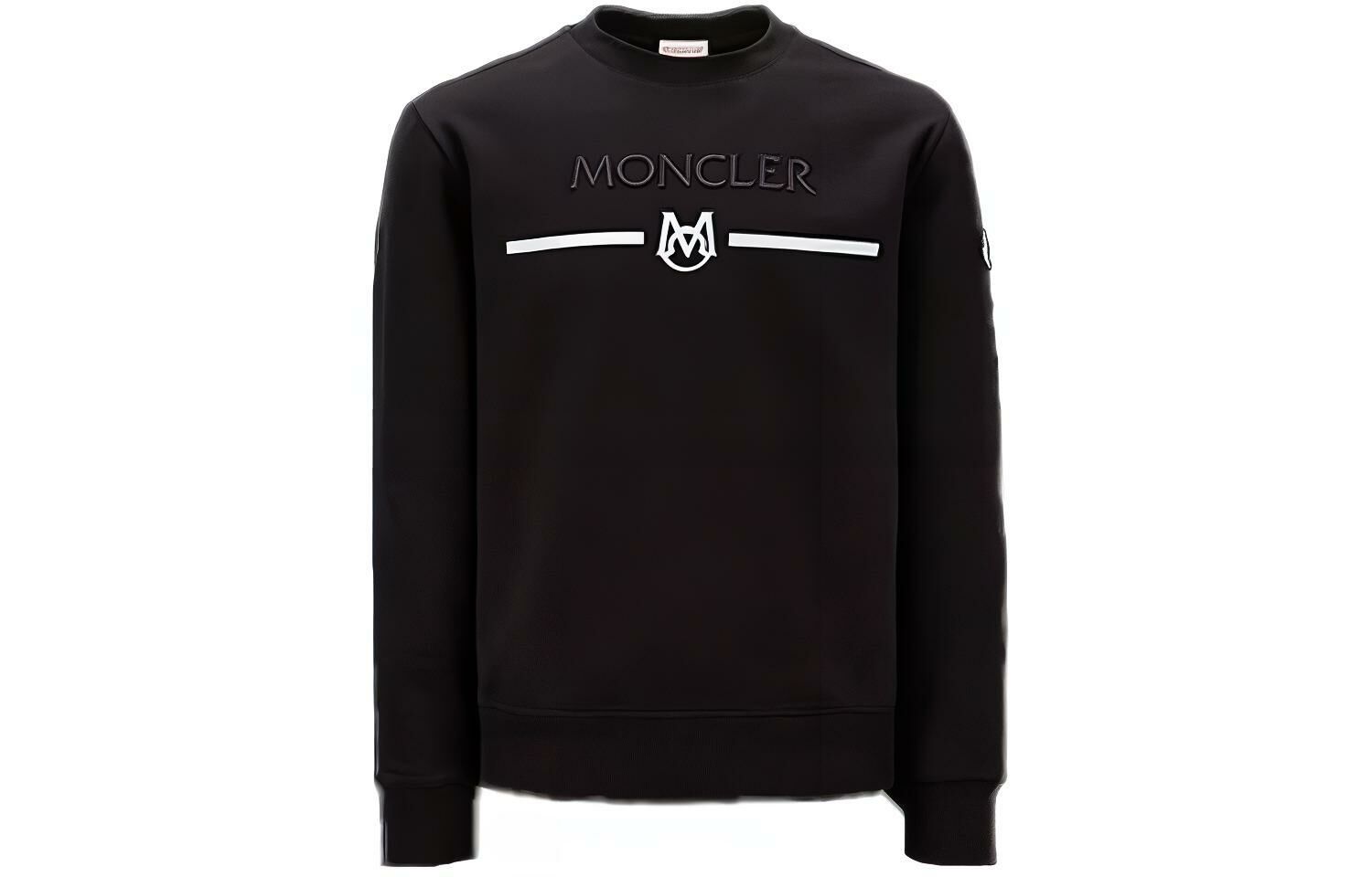 【代購】Moncler Logo Matte Monogram Accents Crewneck Sweatshirt