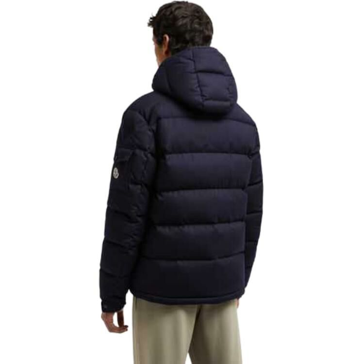 【代購】Moncler Down Jacket Unisex Night Blue