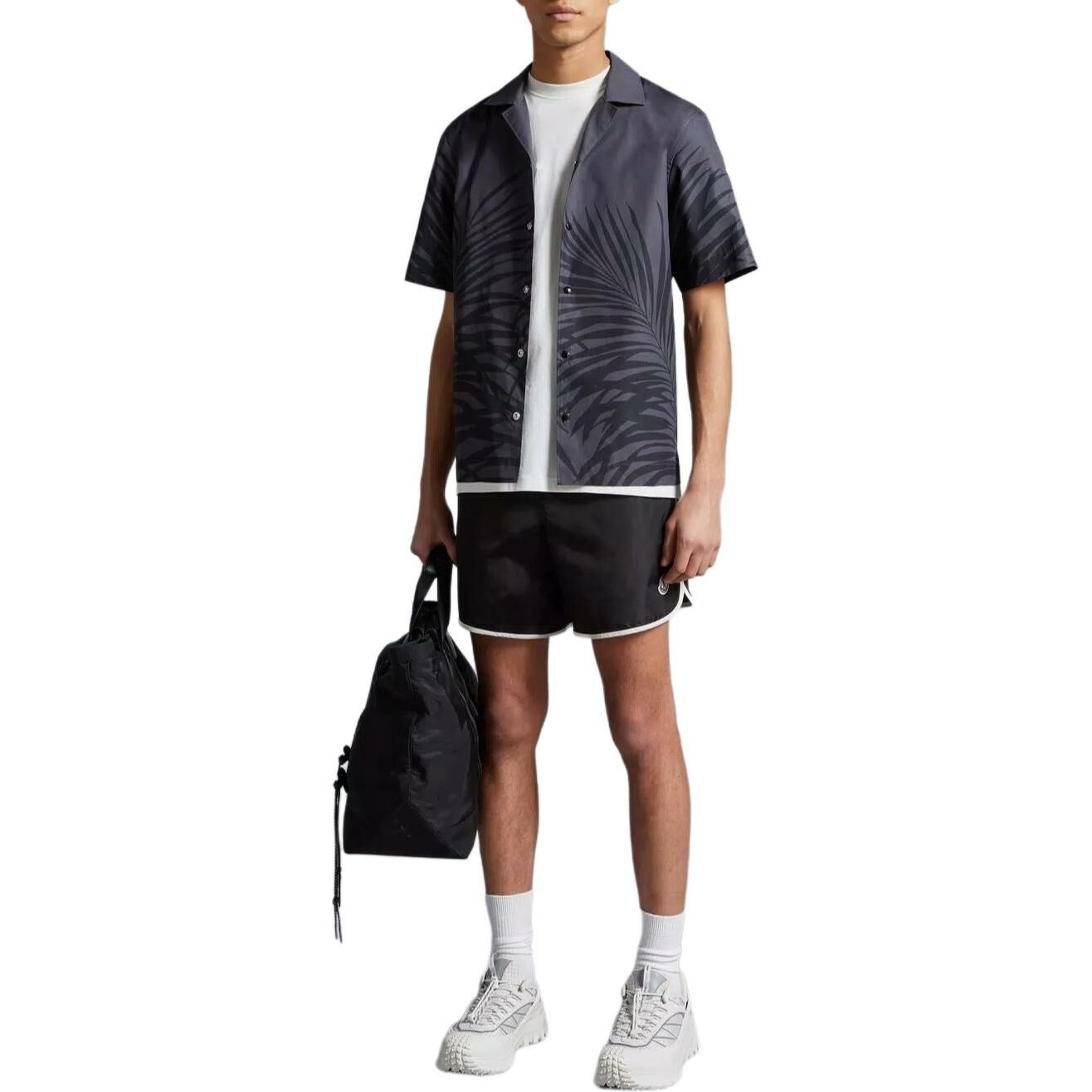 【代購】Moncler Logo patch Swim Short