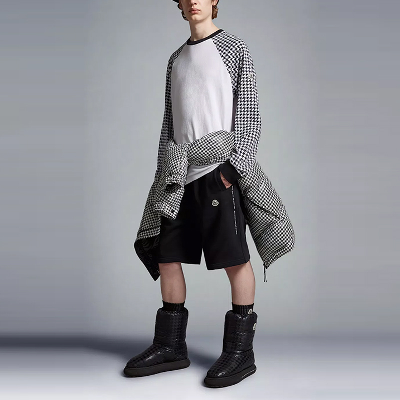 【代購】Fragment Design X Moncler X FRGMT Co branded SS23 Casual Shorts Unisex Black