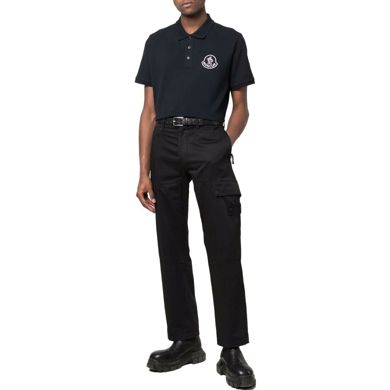 【代購】Moncler Polo Shirt Men's Dark Blue