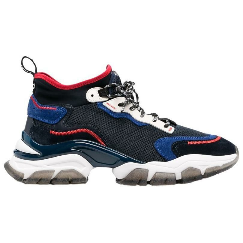 【代購】Moncler Cushioning Mid-Top Sports Casual Shoes Men's Blue