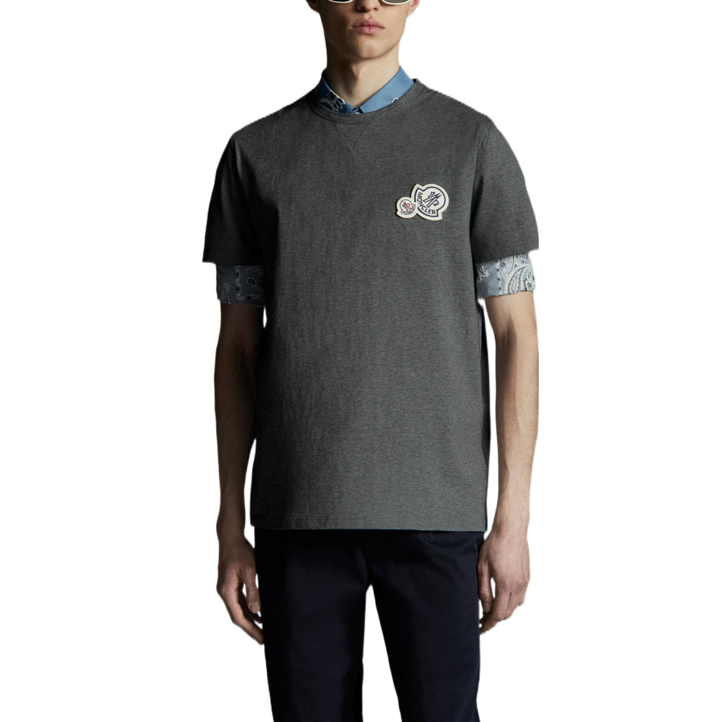 【代購】Moncler FW22 T-Shirt Men's Gray