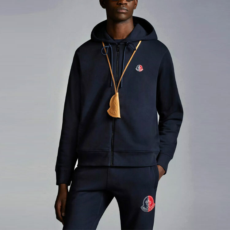 【代購】Moncler SS22 Sweatshirts Men Navy Blue