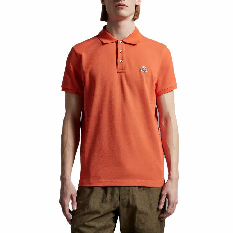 【代購】Moncler Polo Shirts Men Orange