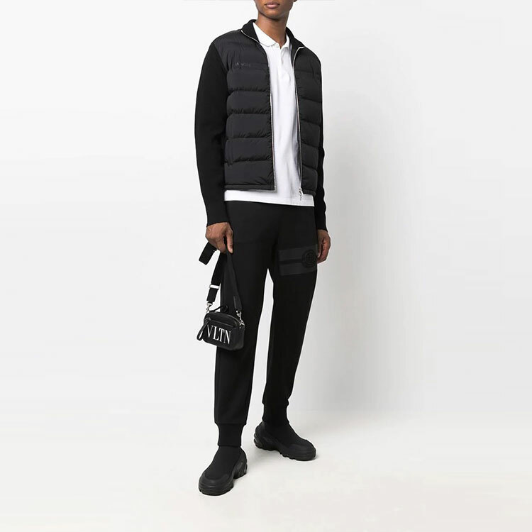 【代購】Moncler Knitted Sweatpants Men Black