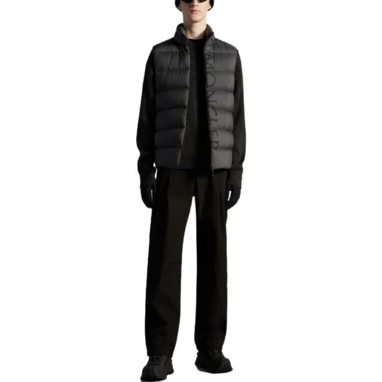 【代購】Moncler FW22 Vest Men's Charcoal Gray