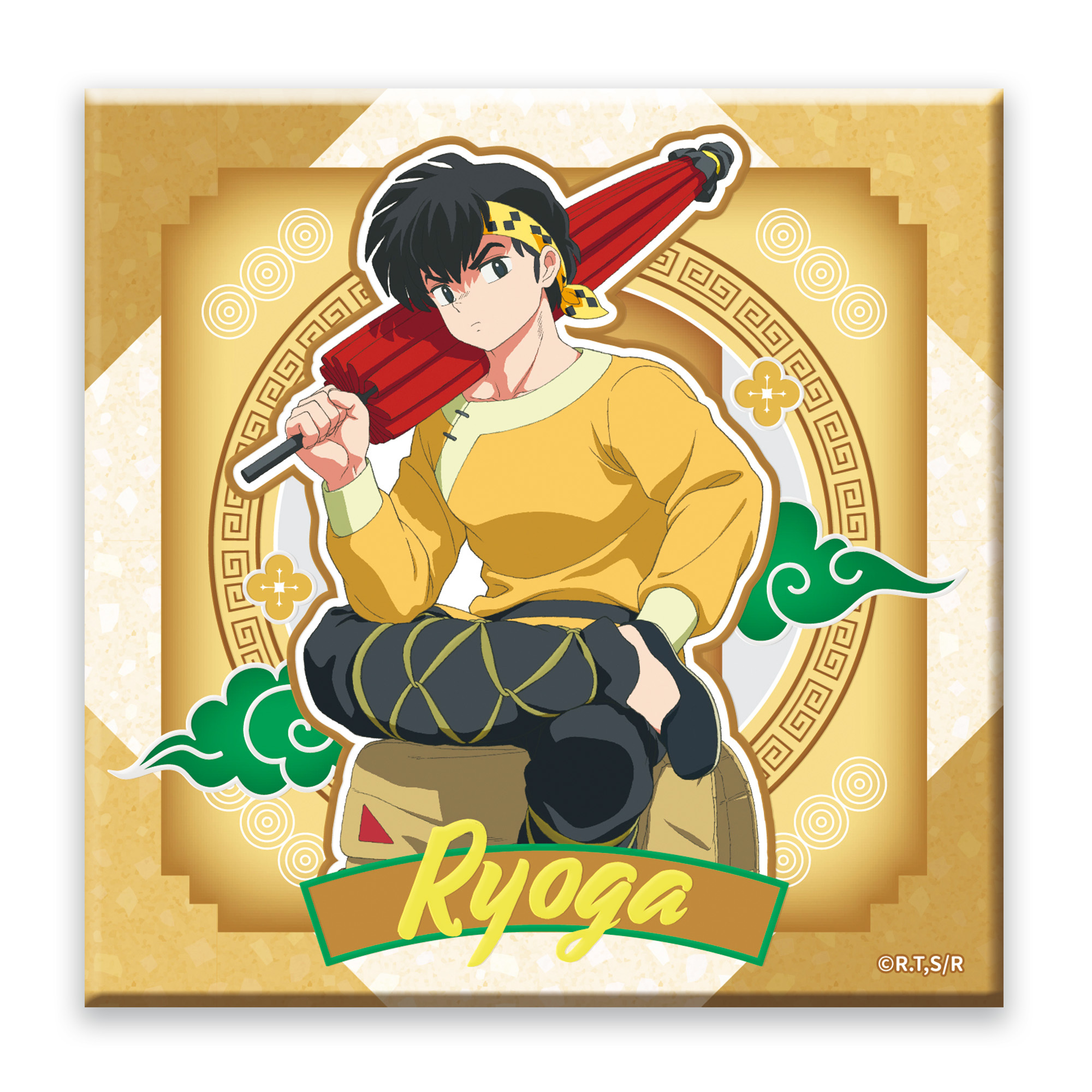 亂馬1/2-陶瓷杯墊-良牙