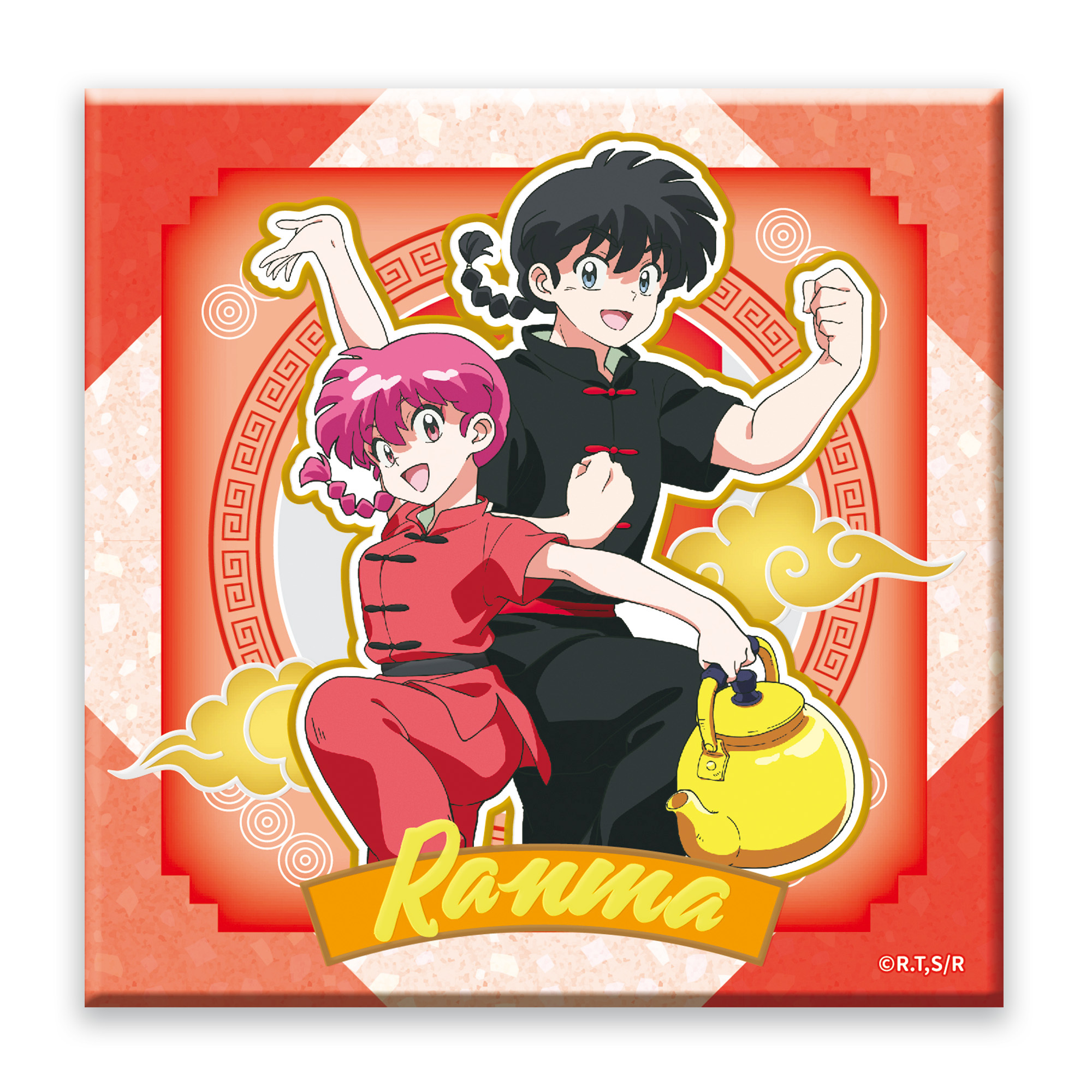 亂馬1/2-陶瓷杯墊-亂馬